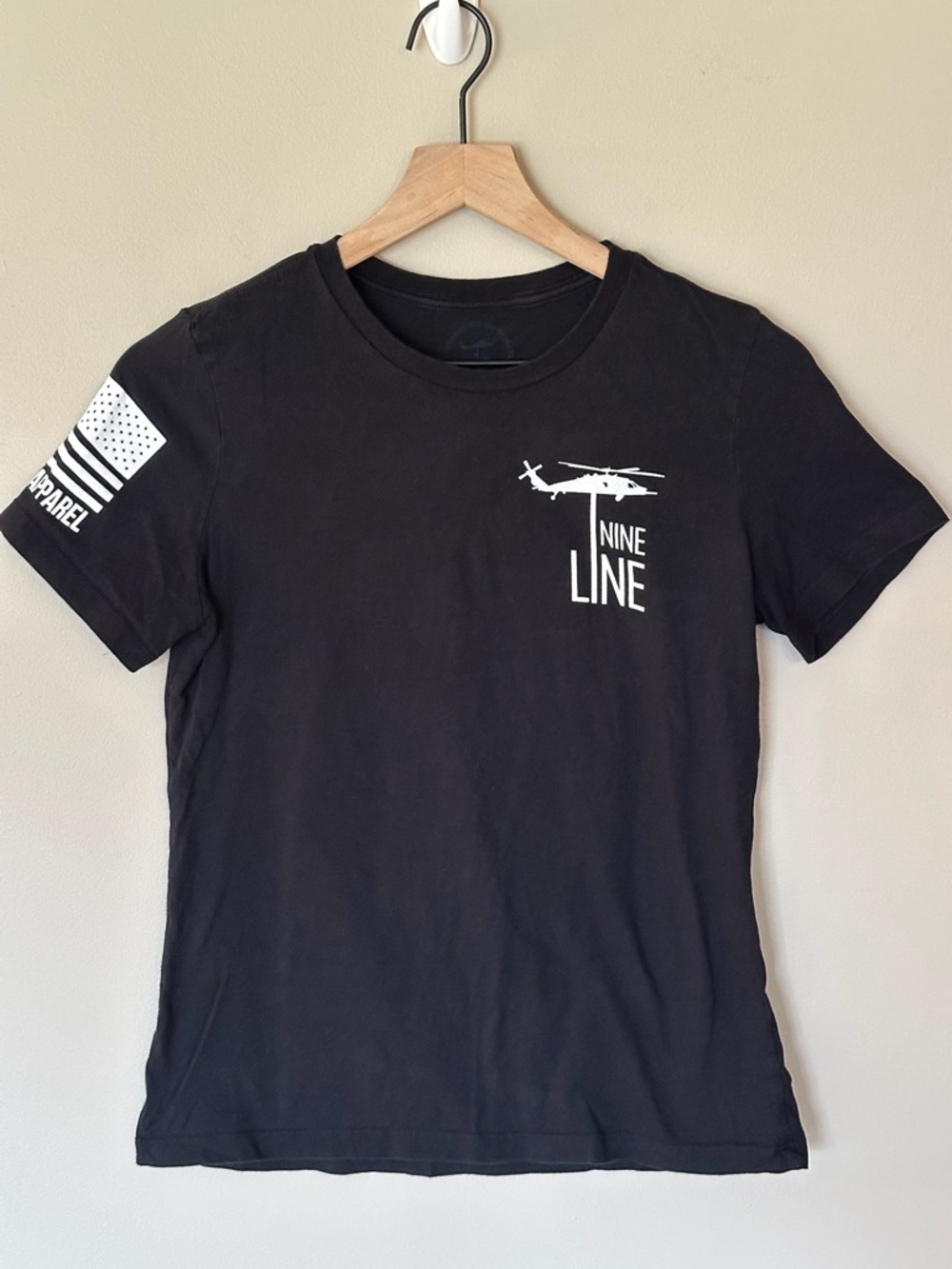 Nine Line Women's Short Sleeve Tee Black We The People Size Small